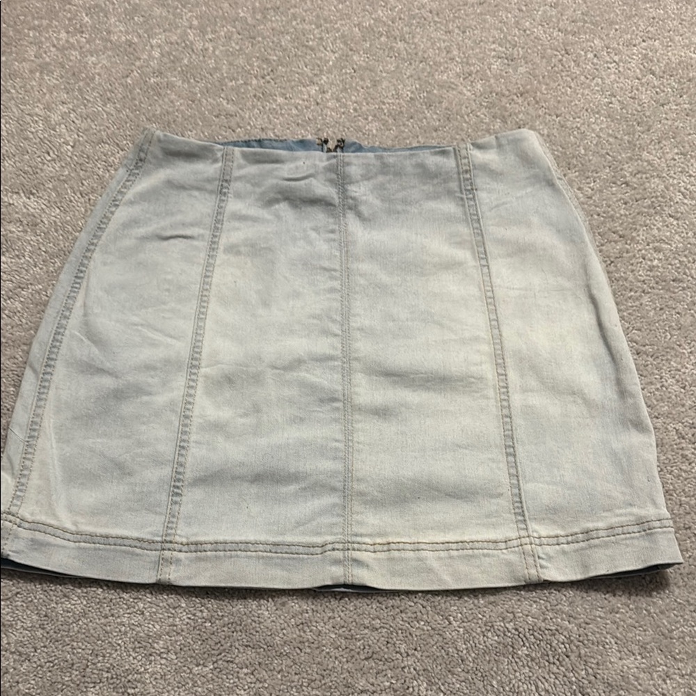 Wild Fable Blue Mini Pencil Skirt Casual